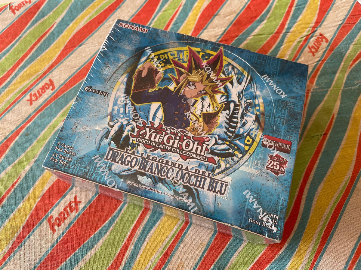 Boite de boosters de Legend of Blue-Eyes White Dragon 25th Anniversary Edition