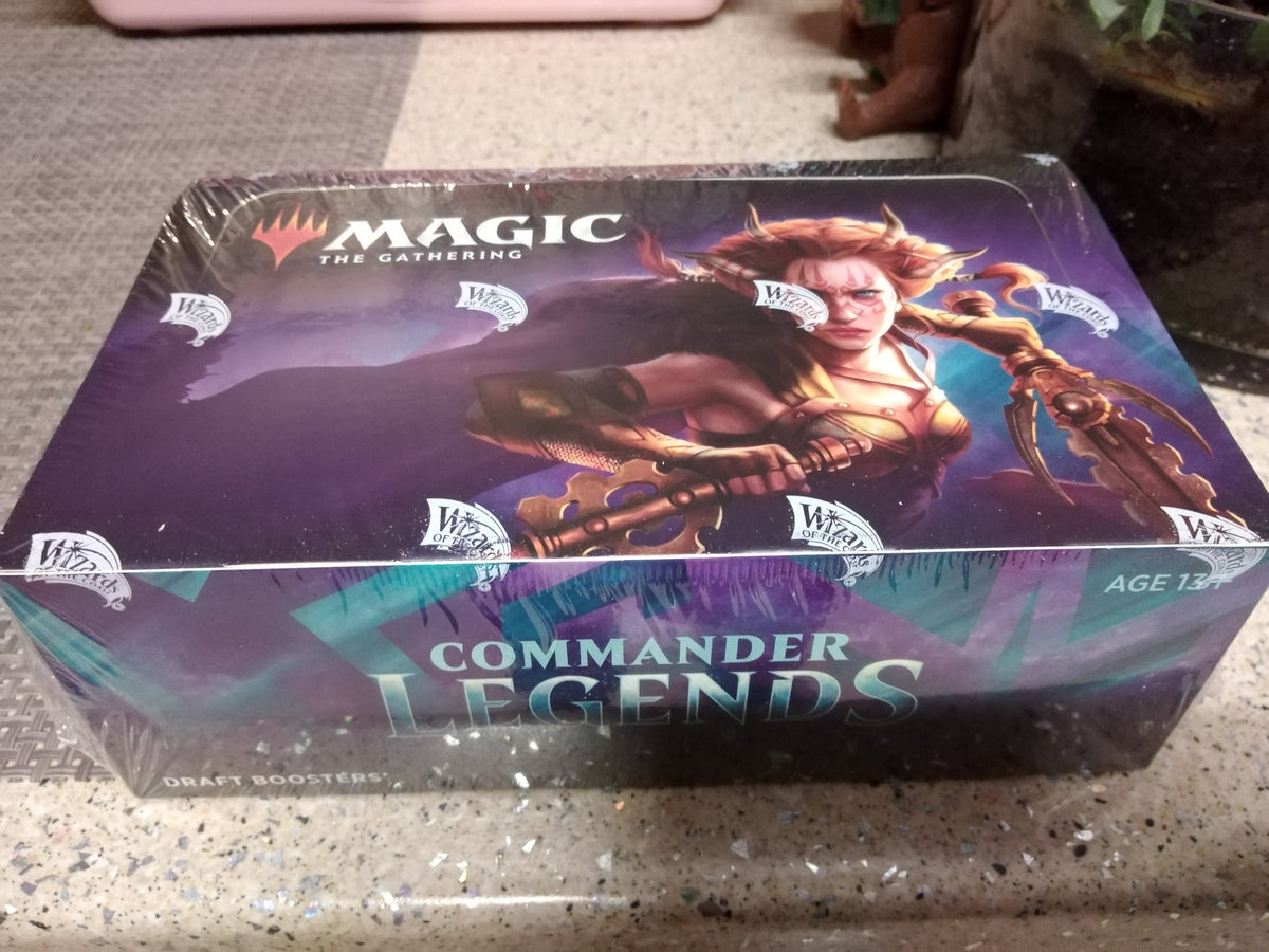 Magic The Gathering- Boîte de 24 boosters Commander Legends Draft, Box