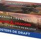 Boite de boosters de draft de Commander Légendes : la bataille de la Porte de Baldur