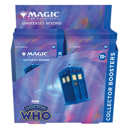 Boite de boosters collector de Univers infinis: Doctor Who